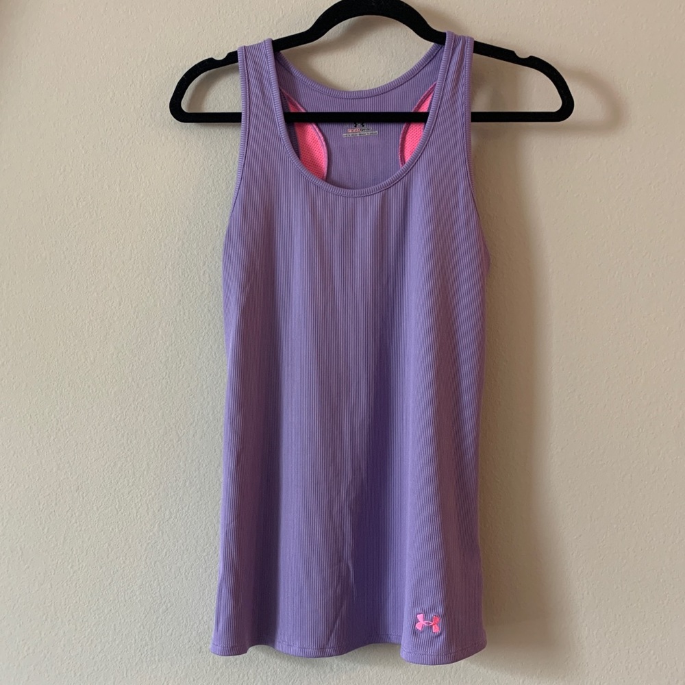 Under Armour Purple and pink racerback